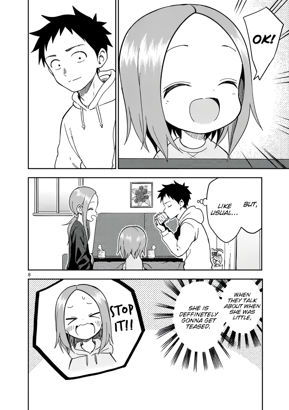 Karakai Jouzu no (Moto) Takagi-san Chapter 210 8